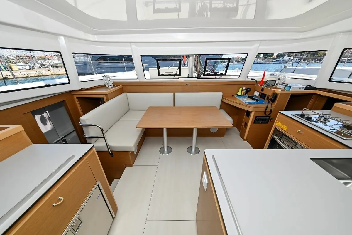 ISLAND BLUE V, a Excess 11 catamaran at Grad Pula, Croatia