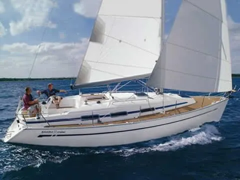 Exterior view of Elizabet, a Bavaria 32 sailboat at Grad Biograd na Moru, Croatia