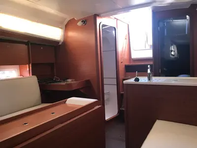 Galley of Mio, a Dufour 310 GL sailboat at Primošten, Croatia
