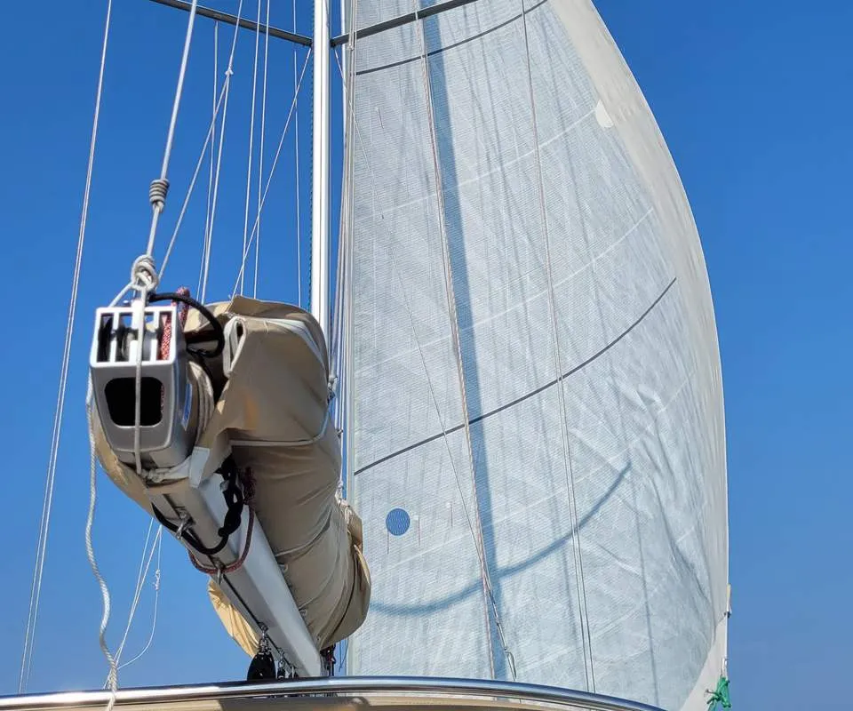 Nausicaa, a Dufour 365 GL sailboat at Barth, Germany