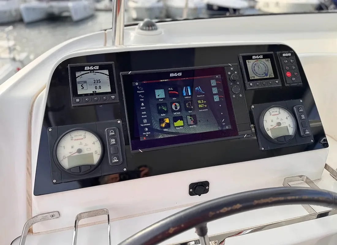 Sofibel, a Lagoon 42 catamaran at Pescara, Italy
