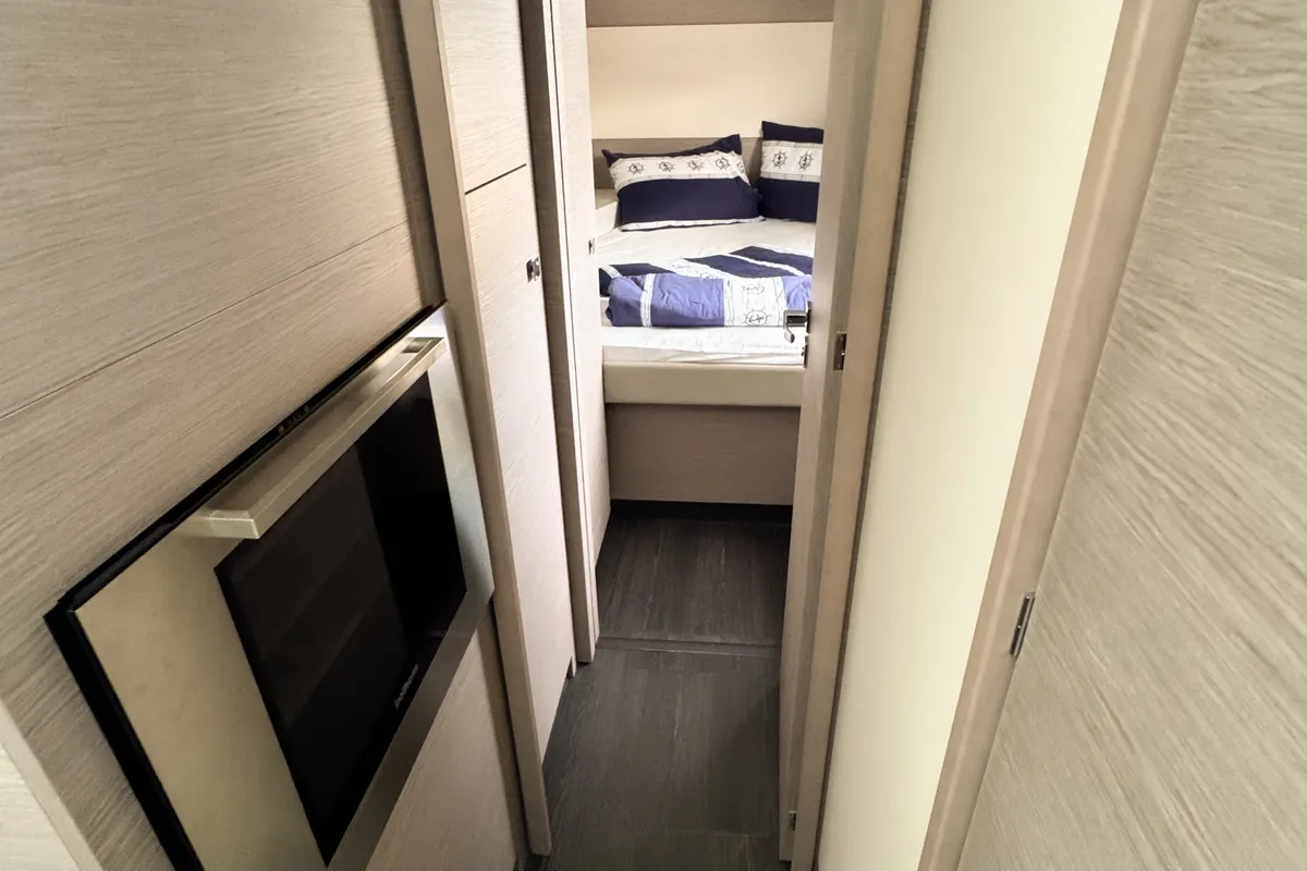 Arigato, a Fountaine Pajot MY5 catamaran at Seget Donji, Croatia