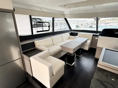 Arigato, a Fountaine Pajot MY5 catamaran at Seget Donji, Croatia