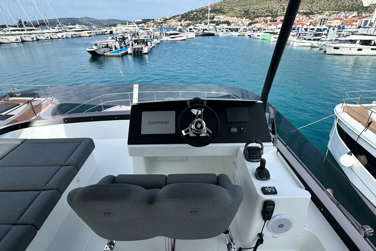 Arigato, a Fountaine Pajot MY5 catamaran at Seget Donji, Croatia