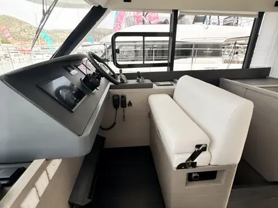 Arigato, a Fountaine Pajot MY5 catamaran at Seget Donji, Croatia