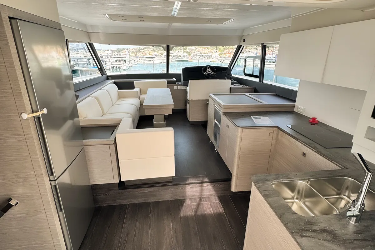 Arigato, a Fountaine Pajot MY5 catamaran at Seget Donji, Croatia