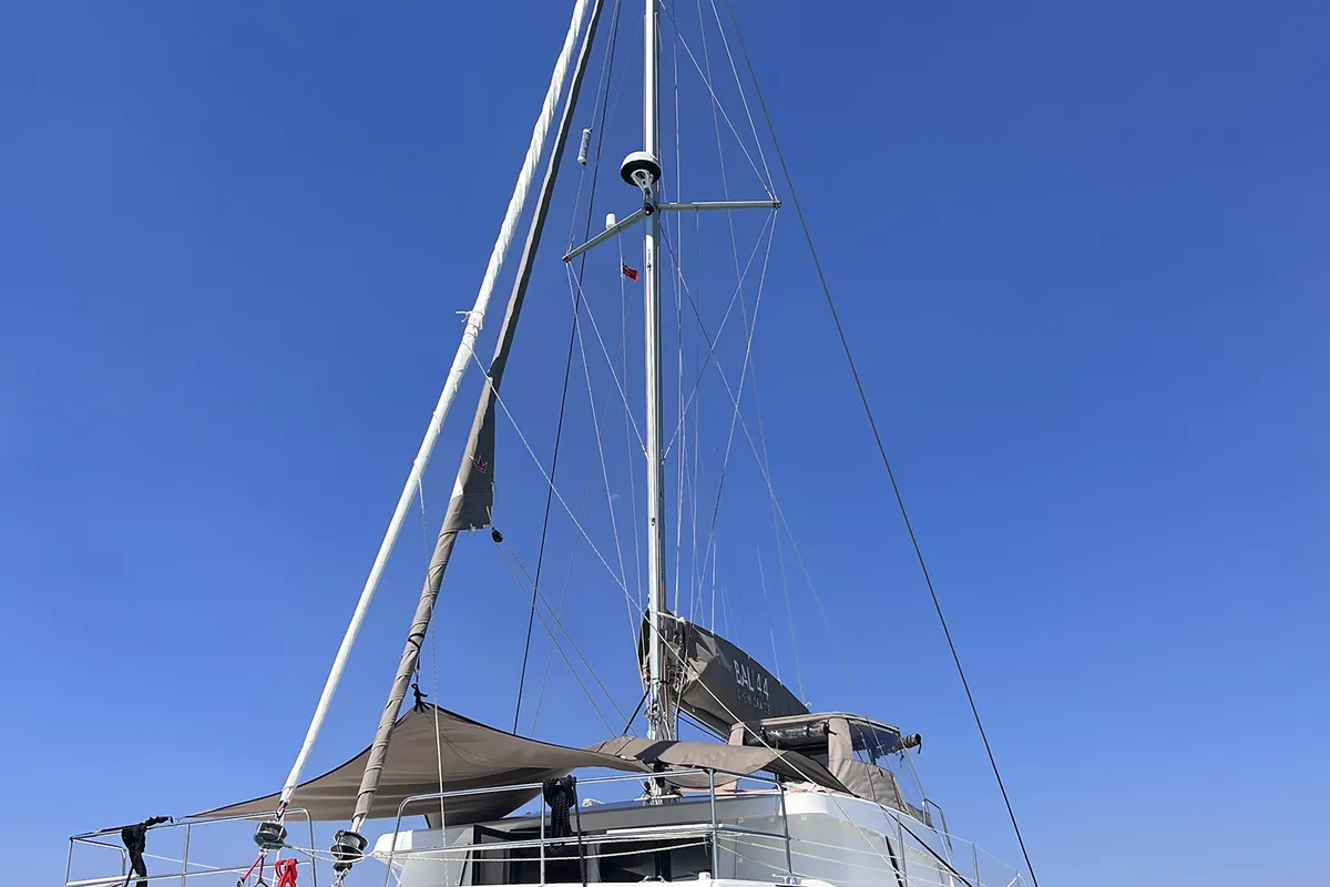 Bliss Luxury Catamaran, a Bali 4.4 catamaran at Capo d'Orlando, Italy