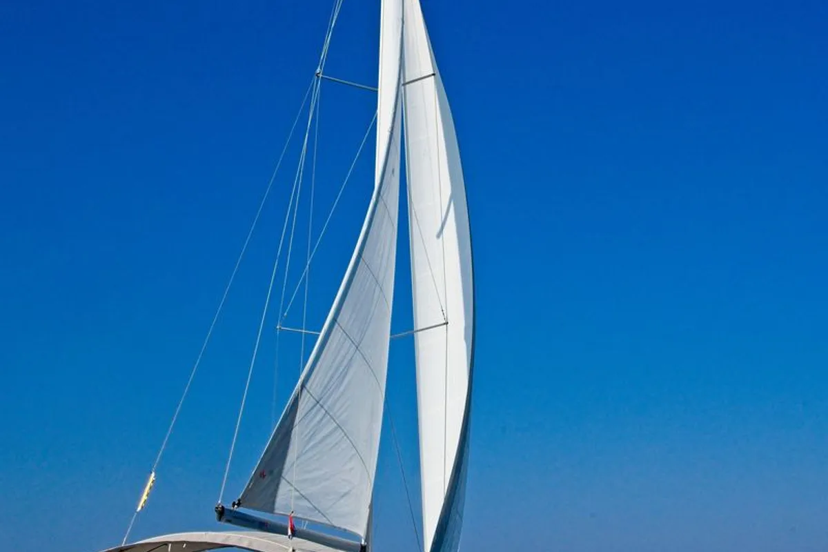 Salon of MH 63, a Bavaria Cruiser 41 sailboat at Murter, Croatia