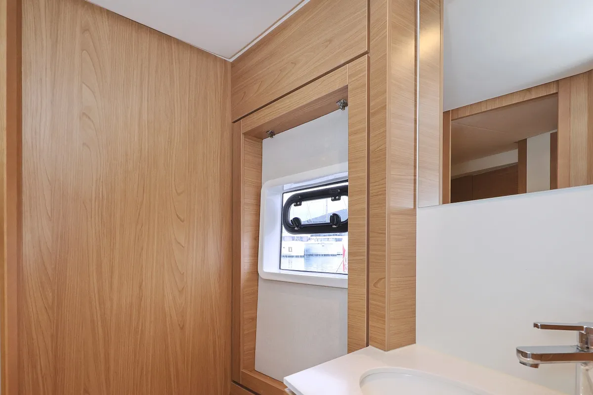 Head on Imagination, a Bali 4.4 catamaran at Trogir, Croatia
