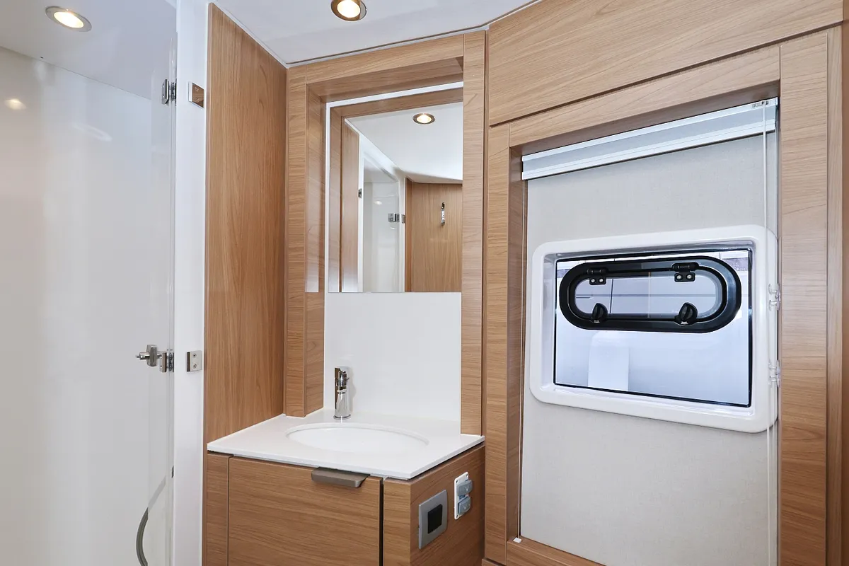 Head on Imagination, a Bali 4.4 catamaran at Trogir, Croatia