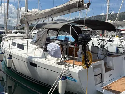 Ivy, a Hanse 415 sailboat at Kaštela, Croatia