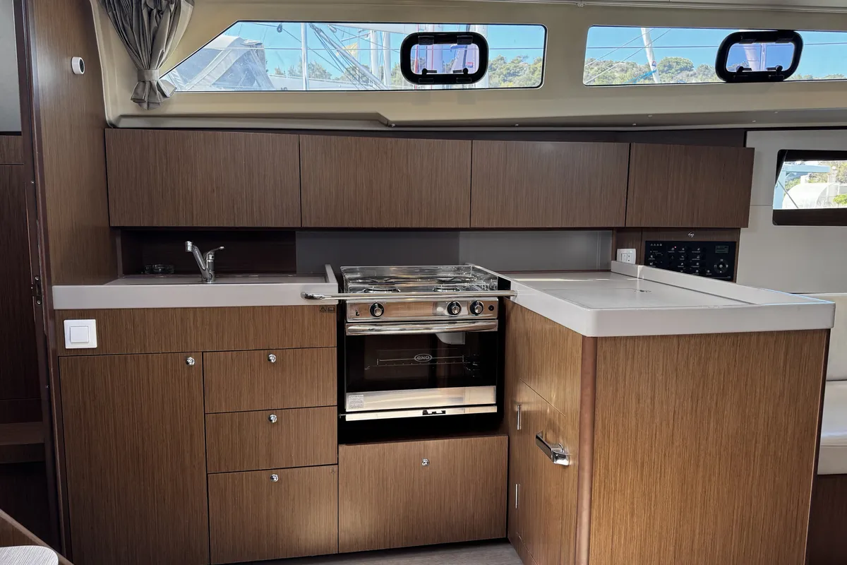 Galley of All Winds, a Beneteau Oceanis 41.1 sailboat at Rogoznica, Croatia