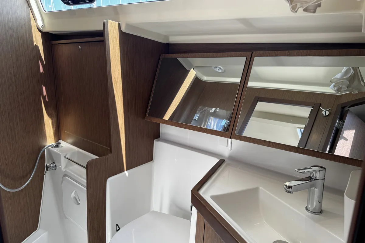 Head on All Winds, a Beneteau Oceanis 41.1 sailboat at Rogoznica, Croatia
