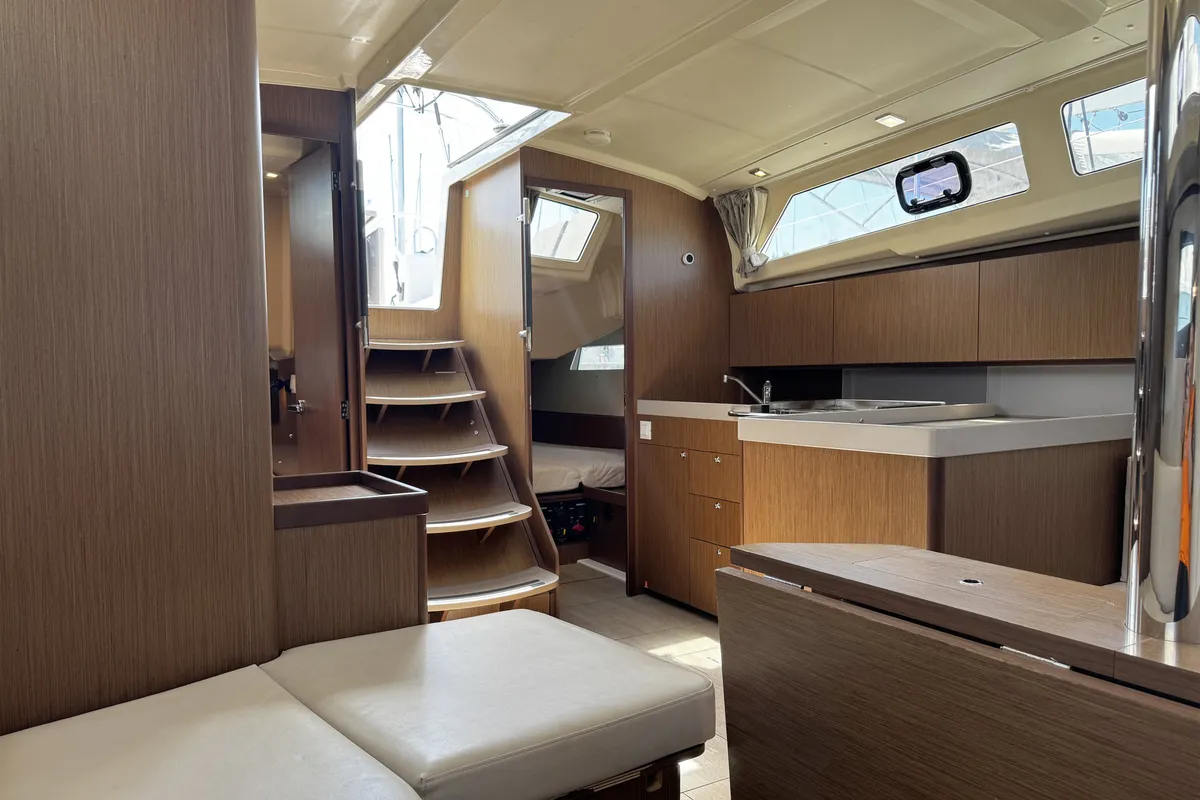 Salon of All Winds, a Beneteau Oceanis 41.1 sailboat at Rogoznica, Croatia