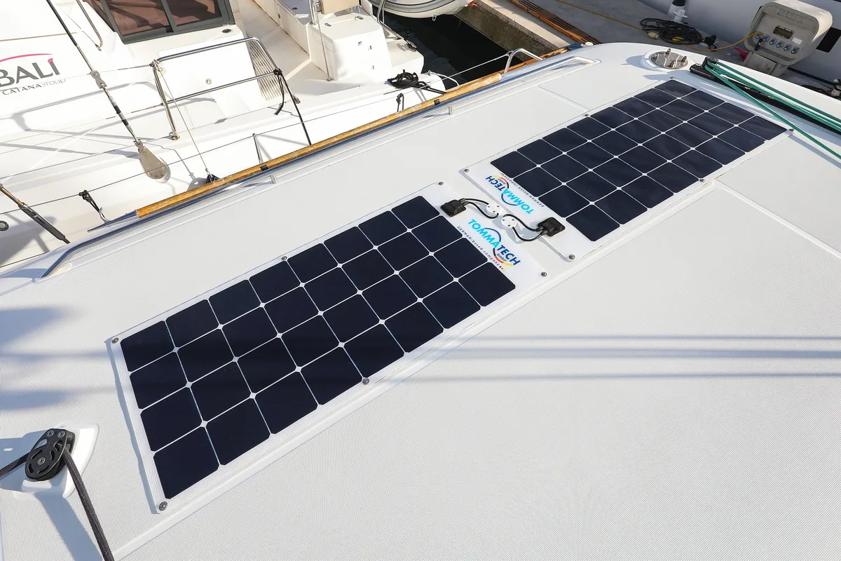 First Choice, a Lagoon 400 S2 catamaran at Grad Biograd na Moru, Croatia