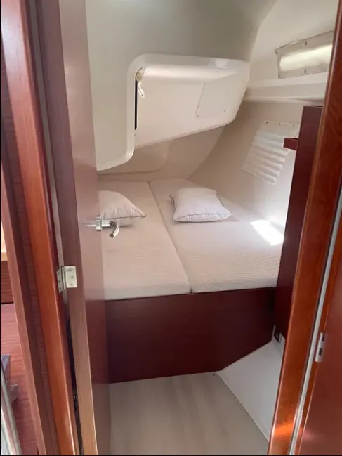 Cabin on Medusa III, a Hanse 388 sailboat at Municipal Unit of Lefkada, Greece