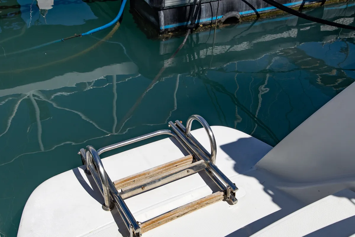 Deep Blue, a Lagoon 39 catamaran at Municipal Unit of Lefkada, Greece