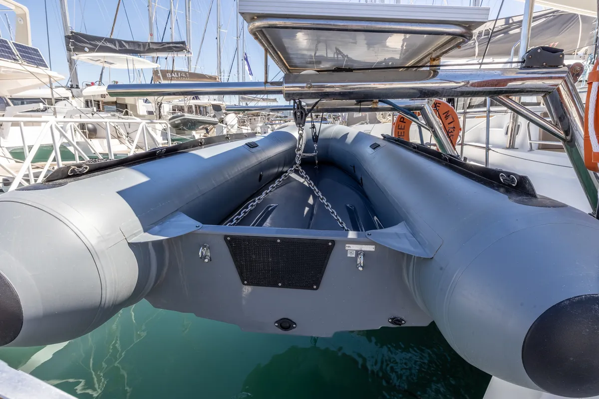 Deep Blue, a Lagoon 39 catamaran at Municipal Unit of Lefkada, Greece