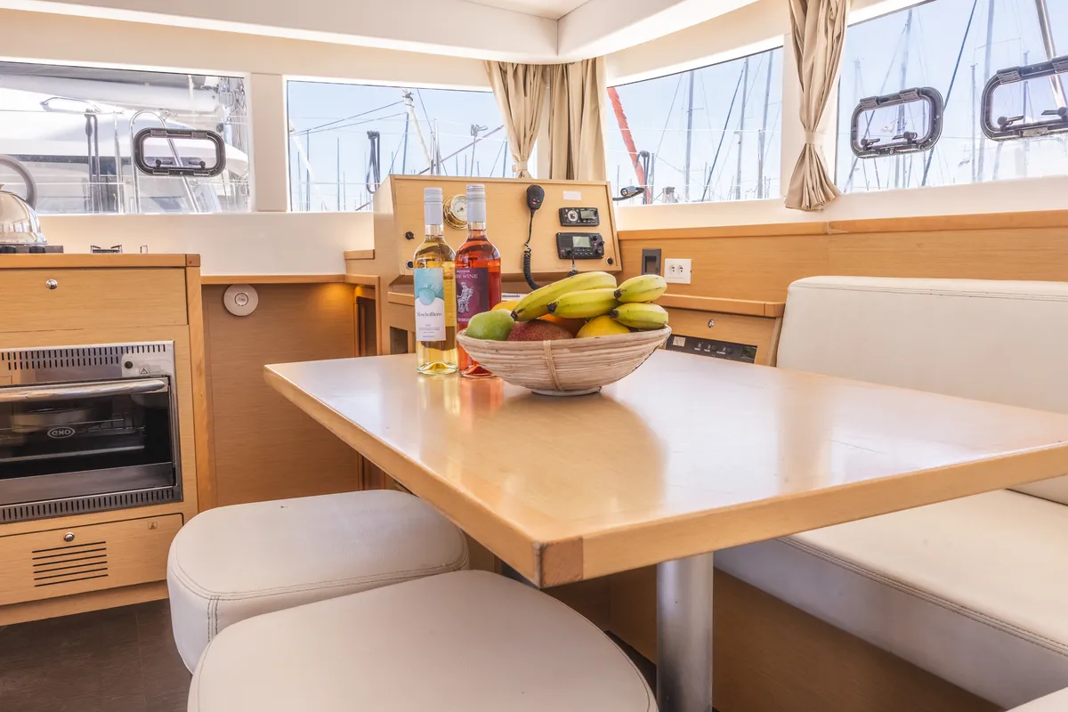 Cabin on Deep Blue, a Lagoon 39 catamaran at Municipal Unit of Lefkada, Greece