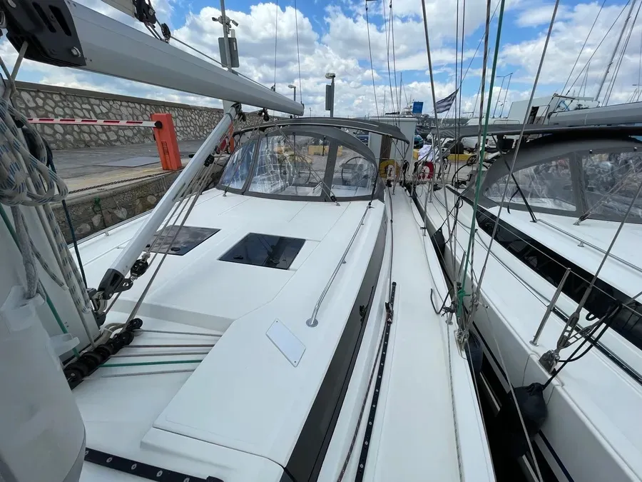 KATRIN, a Bavaria C45 sailboat at Athens, Greece