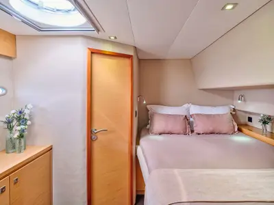 High Five, a Fountaine Pajot Sanya 57 sailboat at Municipal Unit of Nea Peramos, Greece