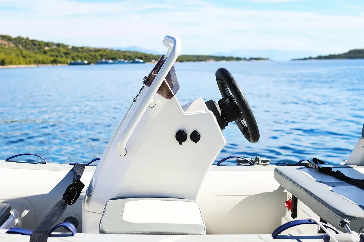 Maestro, a Lagoon 51 catamaran at Seget Donji, Croatia