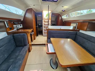 Salon of Beauty AS, a Elan Impression 444 sailboat at Izola / Isola, Slovenia