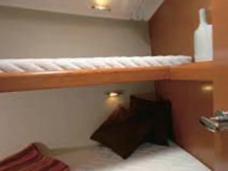 Cabin on Optimus, a Beneteau Oceanis 43 sailboat at Nieuwpoort, Belgium