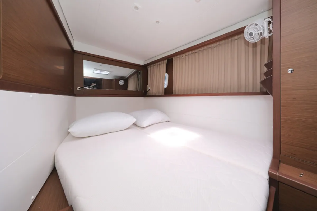 Cabin on OASIS, a Lagoon 450 catamaran at Općina Sukošan, Croatia