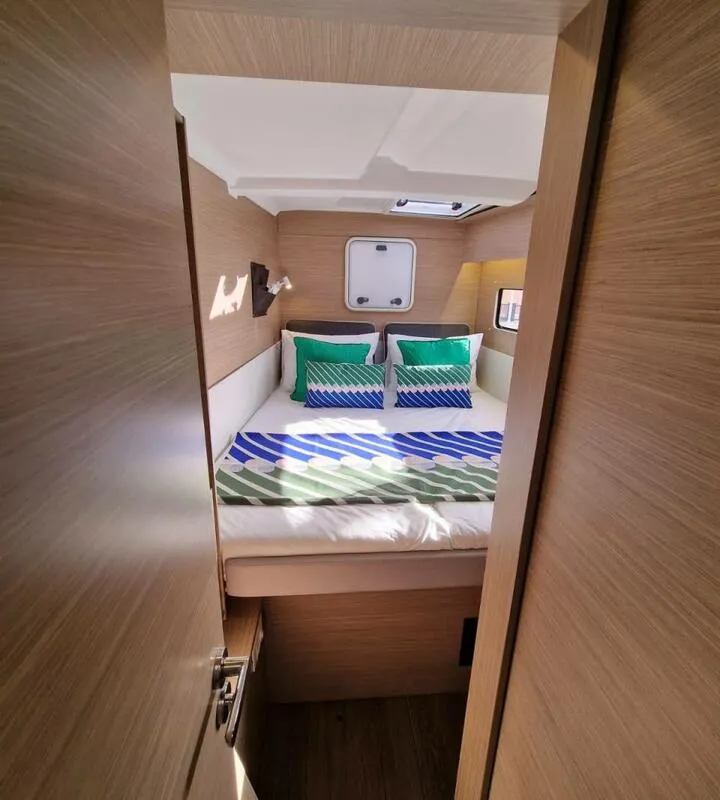 Cabin on Doudou, a Lagoon 38 catamaran at Pointe-à-Pitre, France