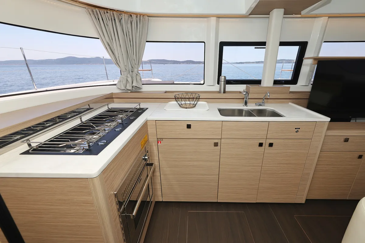 Lagoon 43 - 4 + 2 cab., a catamaran at Sukošan, Croatia