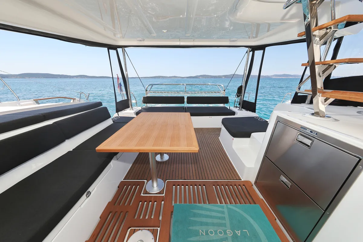 Lagoon 43 - 4 + 2 cab., a catamaran at Sukošan, Croatia