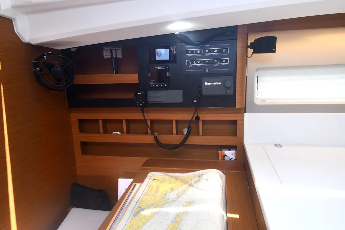 Signum Alfa, a Jeanneau Sun Odyssey 440 sailboat at Dubrovnik, Croatia