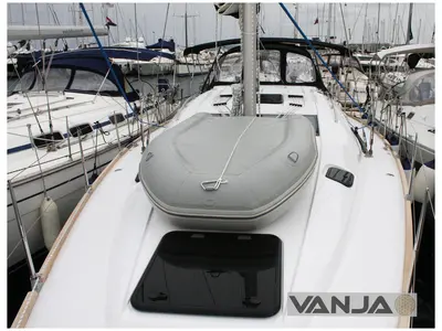 Vanja, a Elan Impression 45 sailboat at Grad Biograd na Moru, Croatia