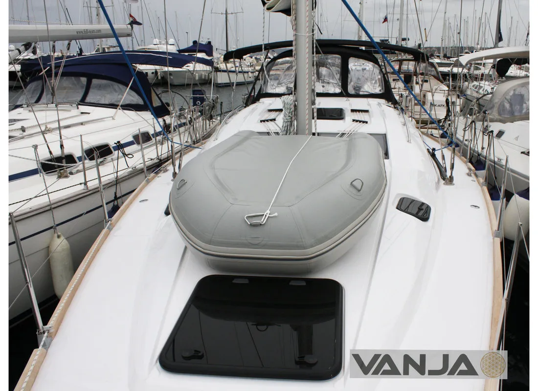 Vanja, a Elan Impression 45 sailboat at Grad Biograd na Moru, Croatia