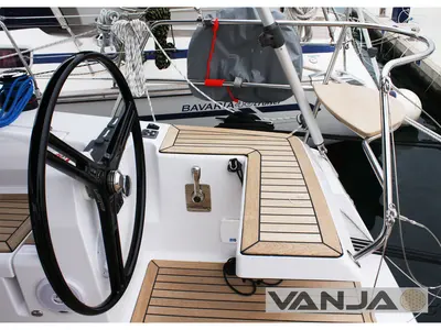 Vanja, a Elan Impression 45 sailboat at Grad Biograd na Moru, Croatia