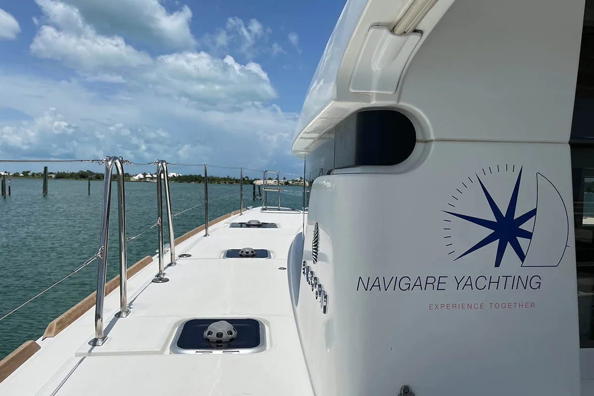 Queen Marry II, a Lagoon 40 catamaran at Road Town, British Virgin Islands