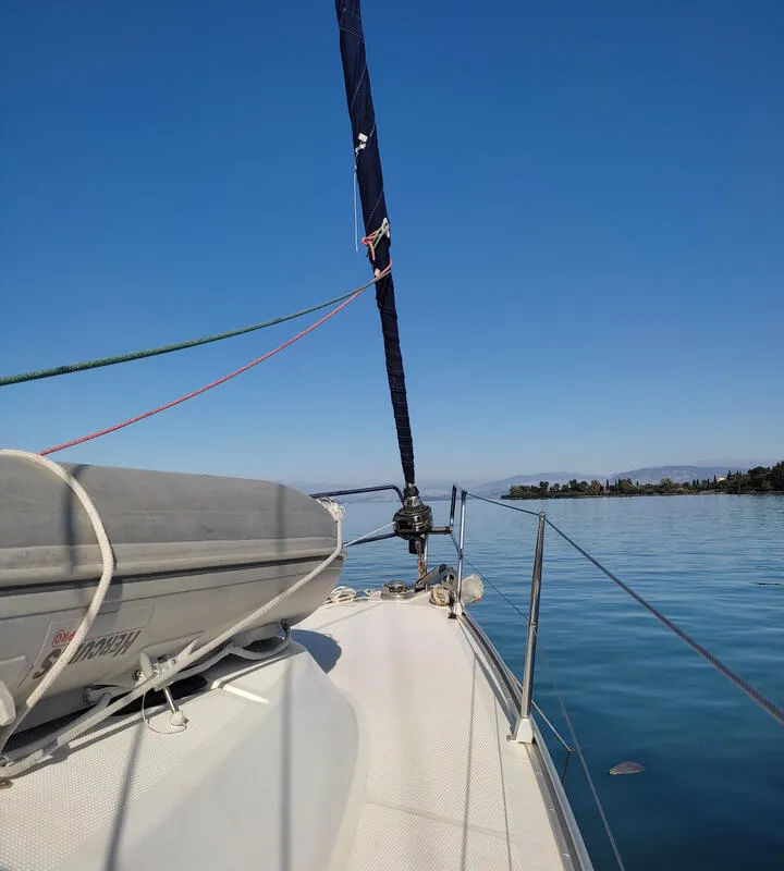 Isabelli, a Bavaria Cruiser 40 sailboat at Kontokali, Greece