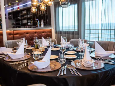 Salon of Alfa Mario, a Gulet Motoryacht motor yacht at Split, Croatia