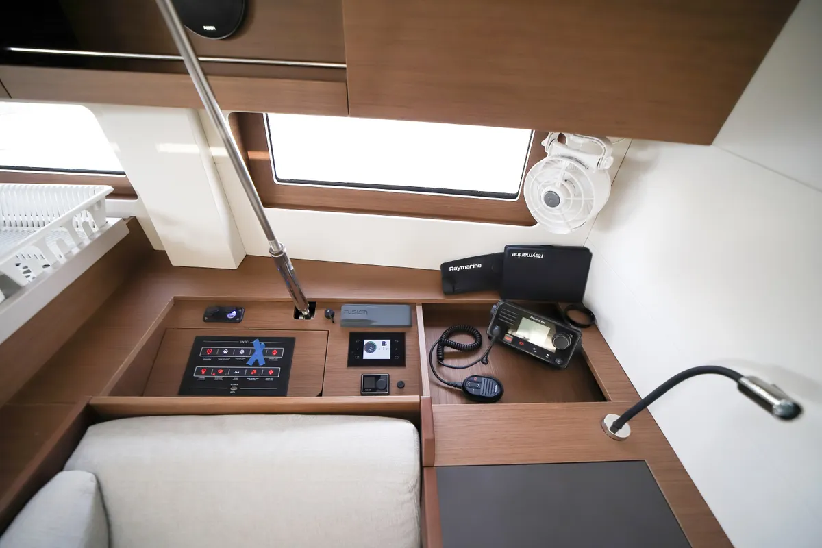 Sea Dream, a Beneteau Oceanis 51.1 sailboat at Castellammare del Golfo, Italy