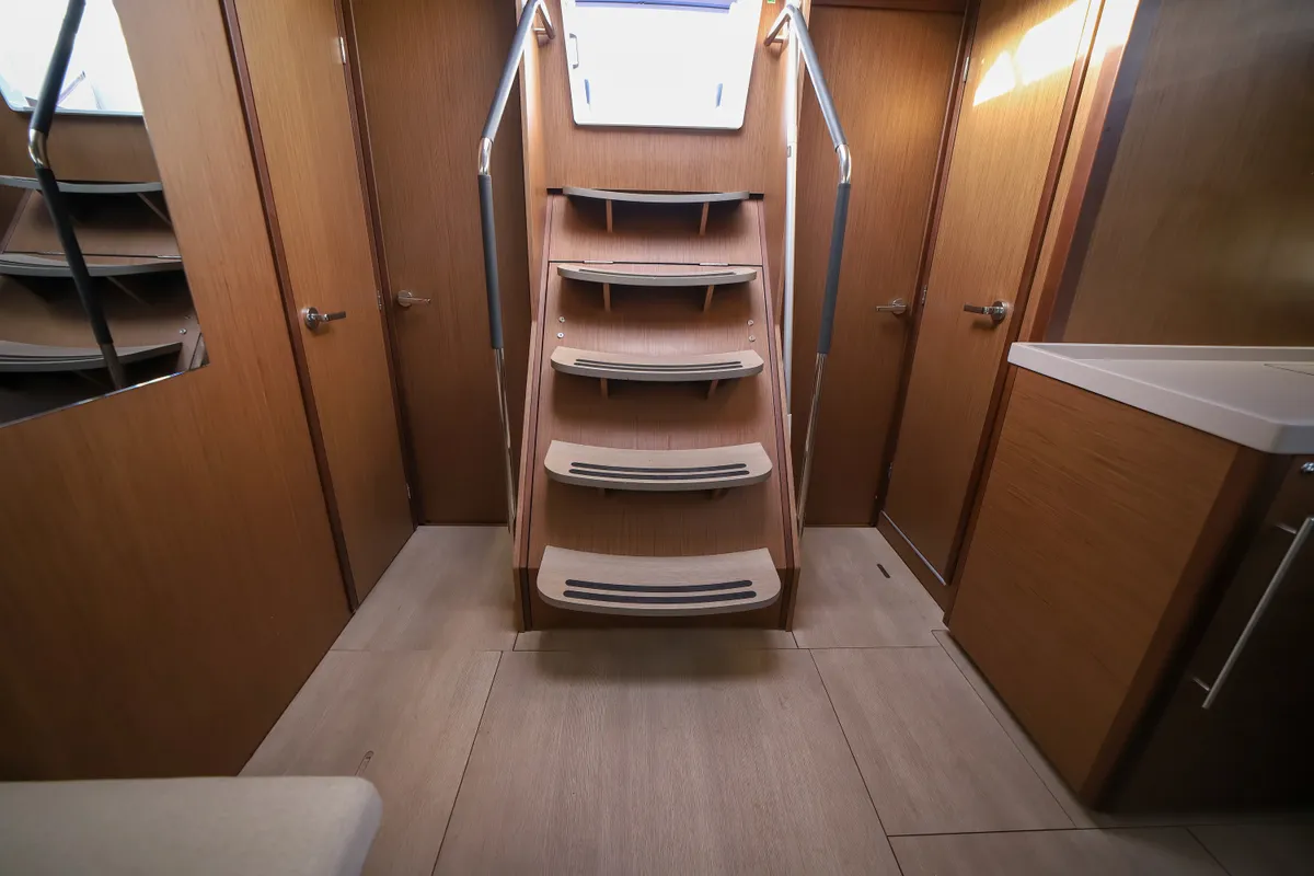 Sea Dream, a Beneteau Oceanis 51.1 sailboat at Castellammare del Golfo, Italy