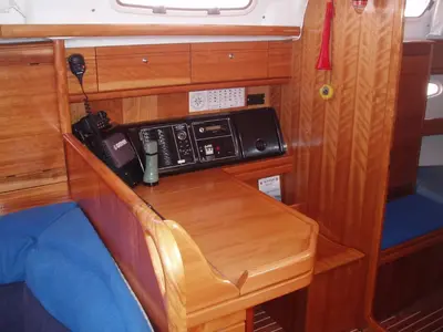 Ines, a Bavaria 39 Cruiser sailboat at Punat, Croatia