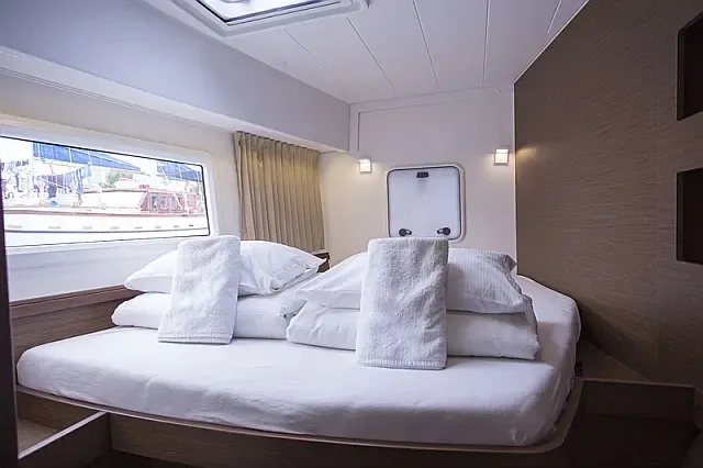 Cabin on Stardust, a Lagoon 42 catamaran at Grad Trogir, Croatia