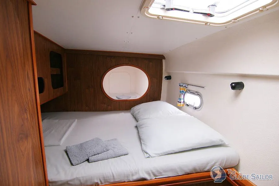 Cabin on Ti Kay, a Nautitech 40 Open catamaran at Narganá, Panama