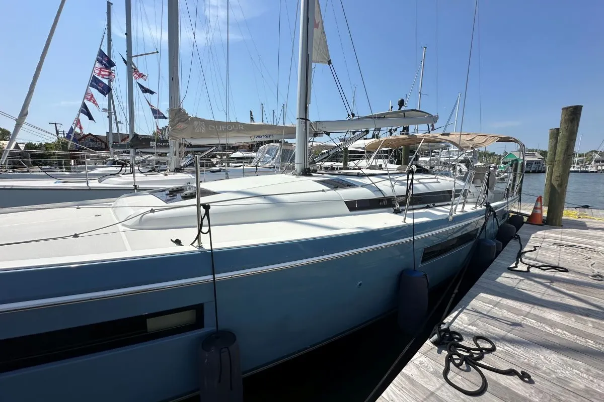 Exterior view of Summer Salt, a Jeanneau Sun Odyssey 440 sailboat at Chesapeake, United States