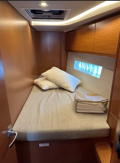 Cabin on Silver I, a Bavaria C45 sailboat at Municipal Unit of Palairos, Greece
