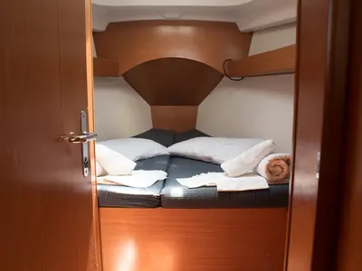 Cabin on GEORGE'S, a Beneteau Cyclades 43.4 sailboat at Municipal Unit of Lefkada, Greece
