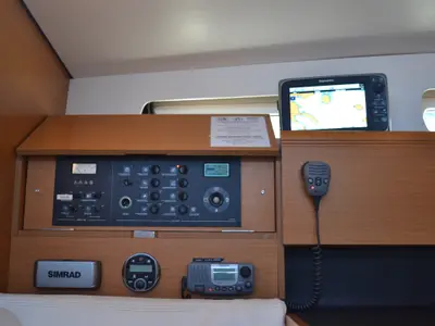 Triada, a Jeanneau Sun Odyssey 439 sailboat at Thessaloniki, Greece