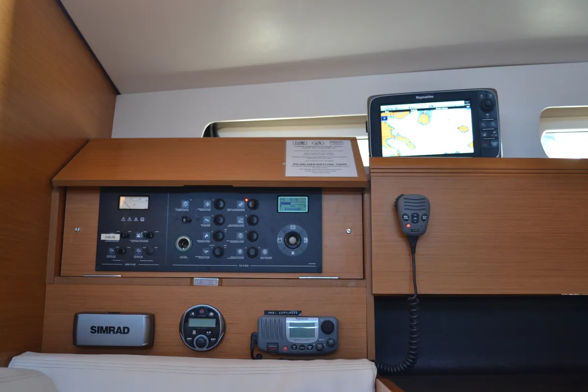Triada, a Jeanneau Sun Odyssey 439 sailboat at Thessaloniki, Greece