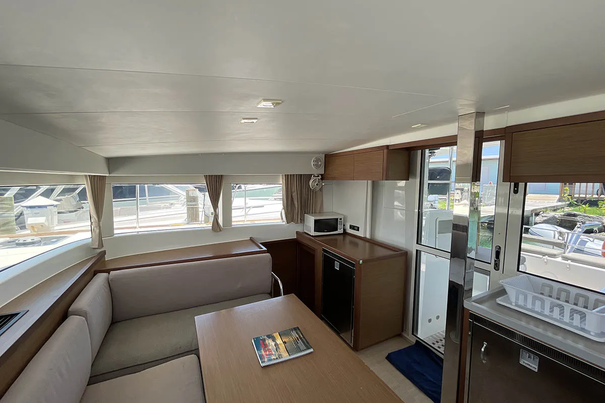 Miss Divine, a Lagoon 40 catamaran at Road Town, British Virgin Islands